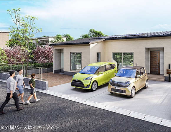 4LDK Bプラン 平屋