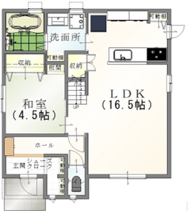 1階平面図