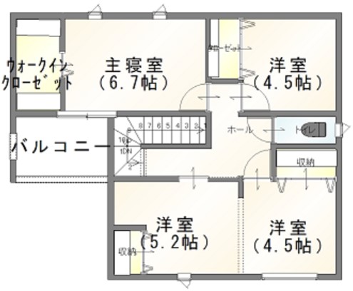 2階平面図