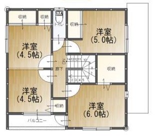 2階平面図